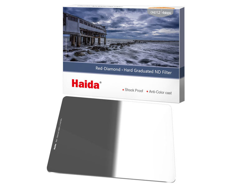 Haida 62898 Red Diamond Hard Grad ND1.2 Filter 100x150mm-es-0