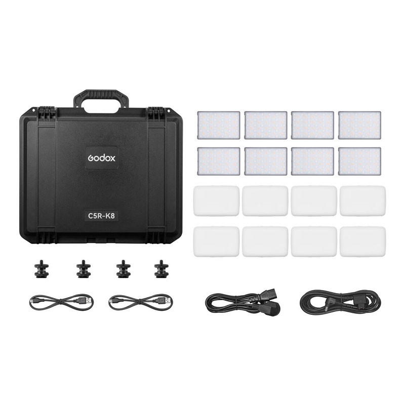 Godox C5R-K8 Knowled RGB Creative LED lámpa készlet-3