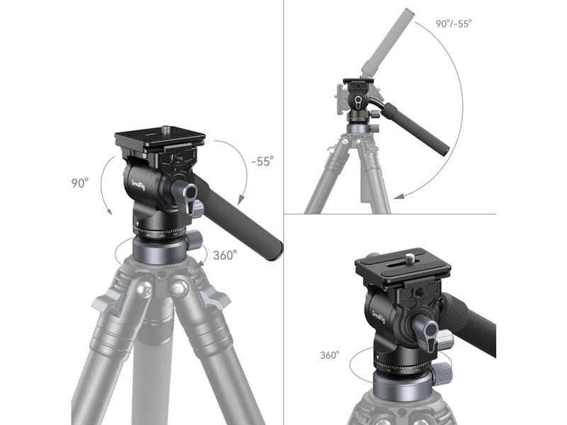 Smallrig Video Head CH20 állványfej-3