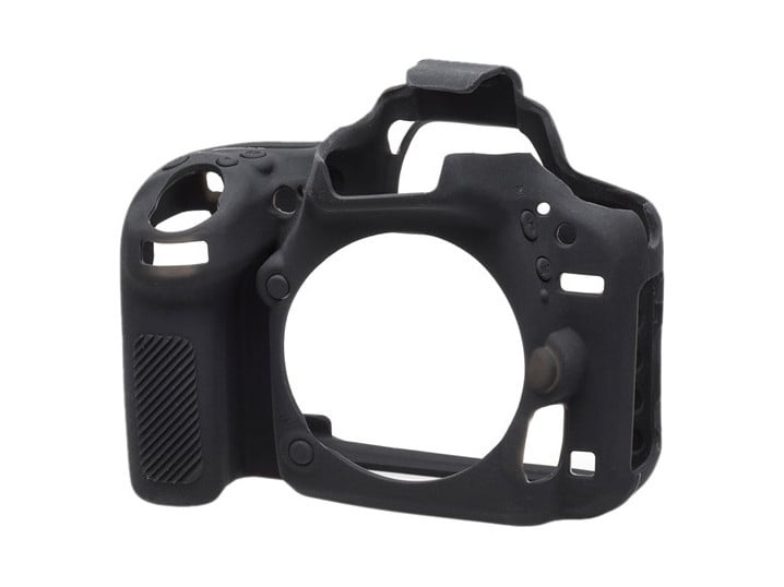 EasyCover Cameracase szilikon burkolat Nikon D750 vázhoz, fekete-0