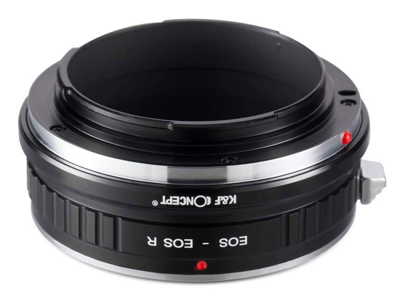 K&F Concept Canon EF adapter - Canon EOS R váz-2