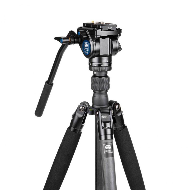 Sirui Traveler 7C Carbon Tripod VA-5 videó állvány-1
