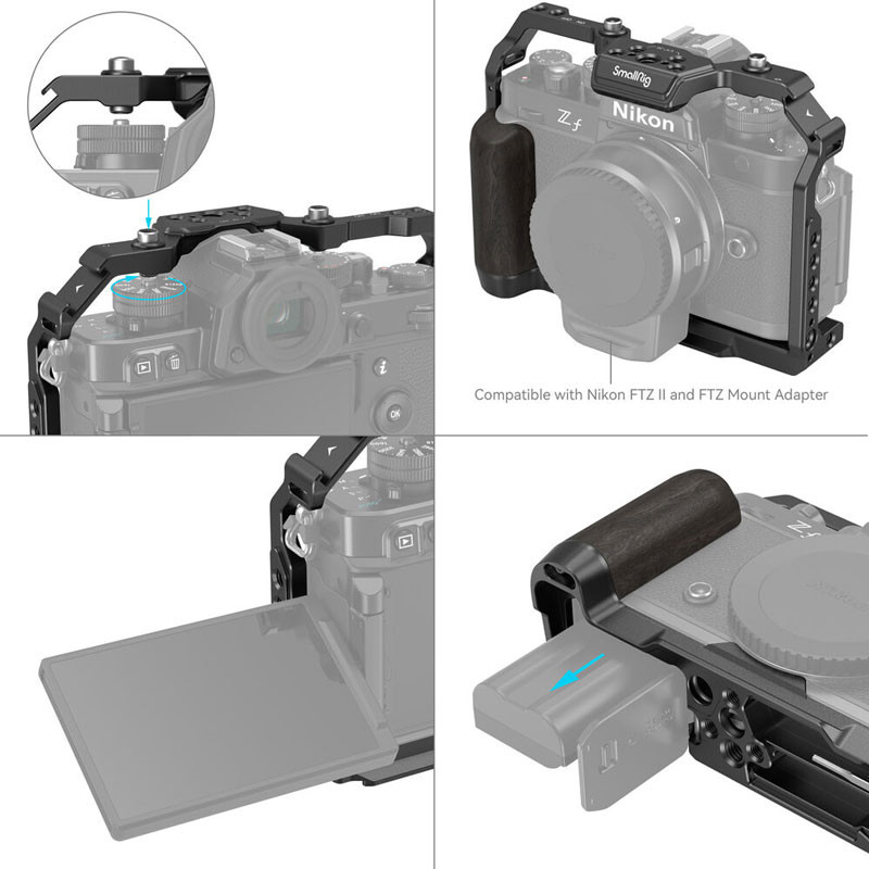 Smallrig 4261 Camera Cage For Nikon Z F-3