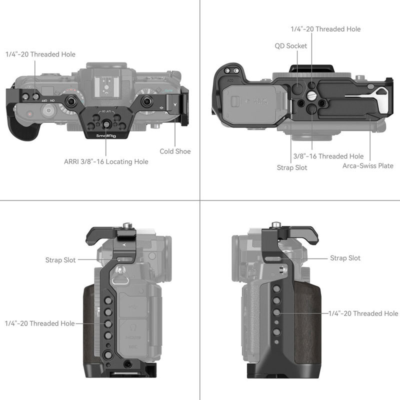 Smallrig 4261 Camera Cage For Nikon Z F-4