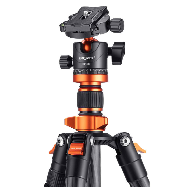 Tripod K&F Concept D254C1+BH-28L-0