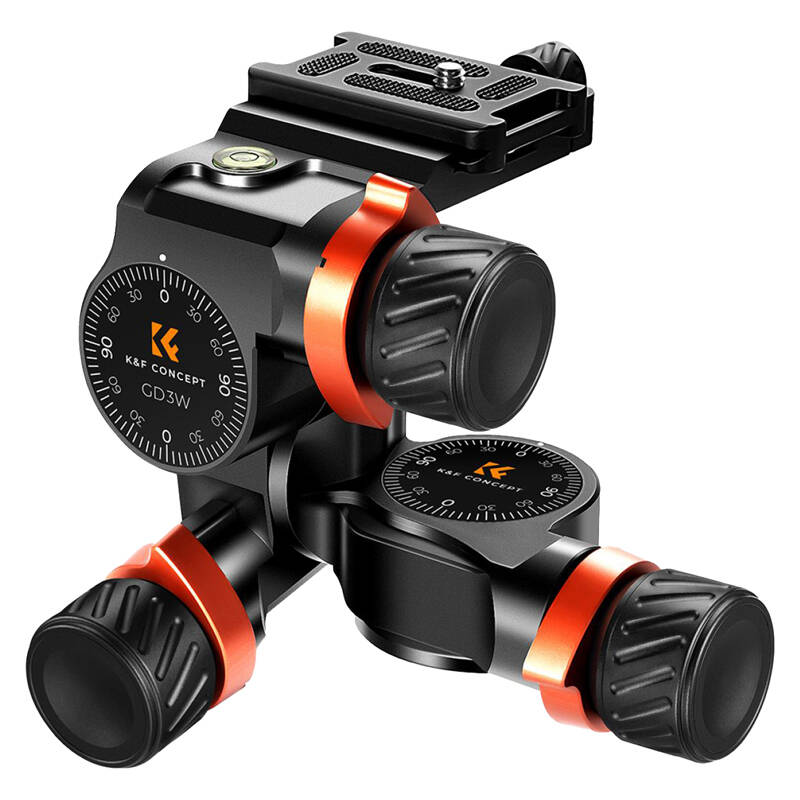 3-way állványfej K&F Concept KF31.047-0