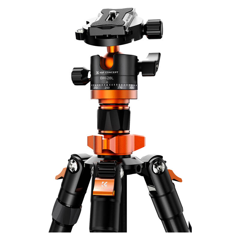 Tripod K&F Concept KF09.083V2 állványfej és kiegészítők-1