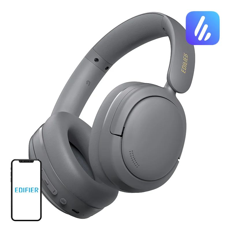 Edifier W800BT SE vezeték nélküli fejhallgató (szürke)-12