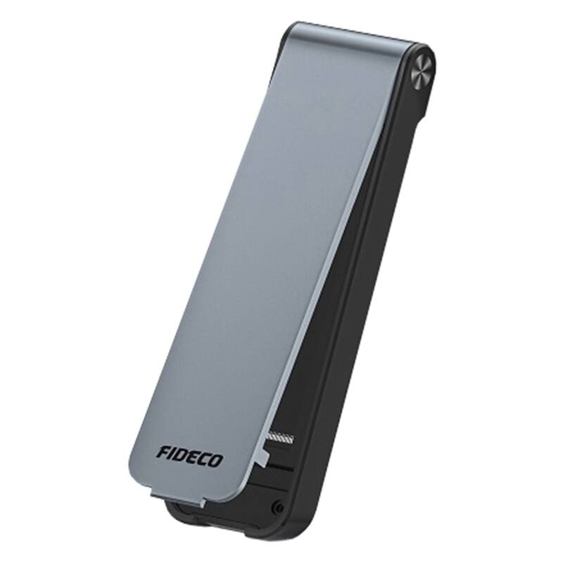 NVMe Ház USB 3.2 10Gbps FIDECO M210CP (szürke)-0
