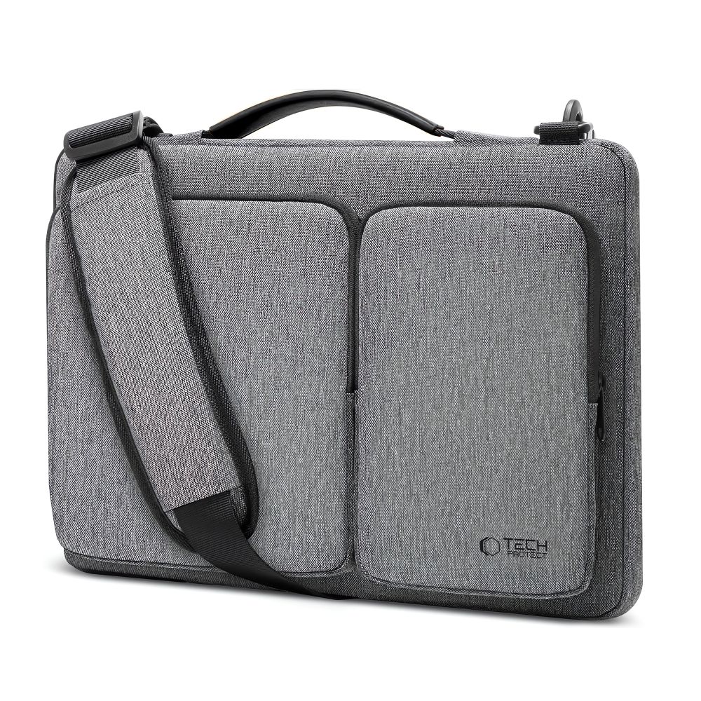 Tech-protect Defender Bag Laptop Táska 15-16 Crayon Grey,-9