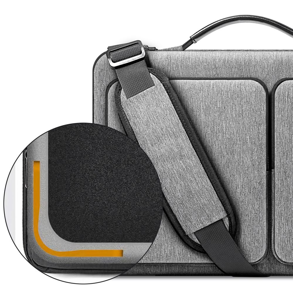 Tech-protect Defender Bag Laptop Táska 15-16 Crayon Grey,-6