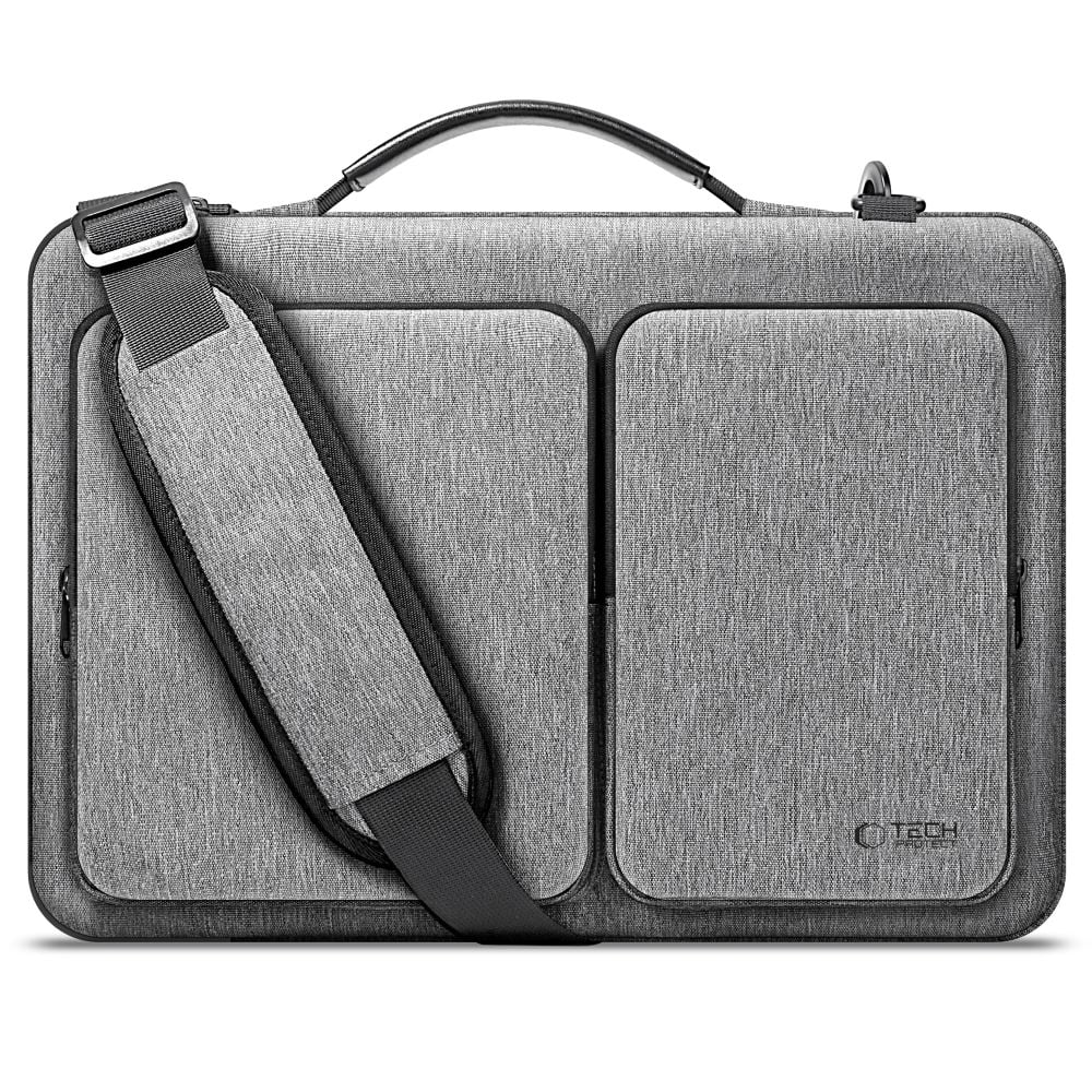 Tech-protect Defender Bag Laptop Táska 13-14 Crayon Szürke-0