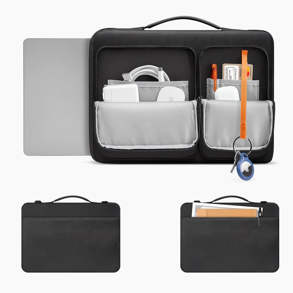 Tech-protect Defender Bag Laptop Táska 15-16 Fekete-5