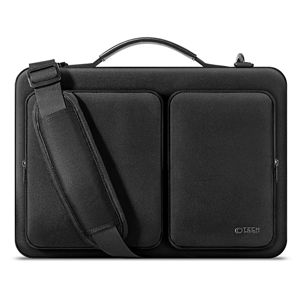 Tech-protect Defender Bag Laptop Táska 13-14 Fekete-0