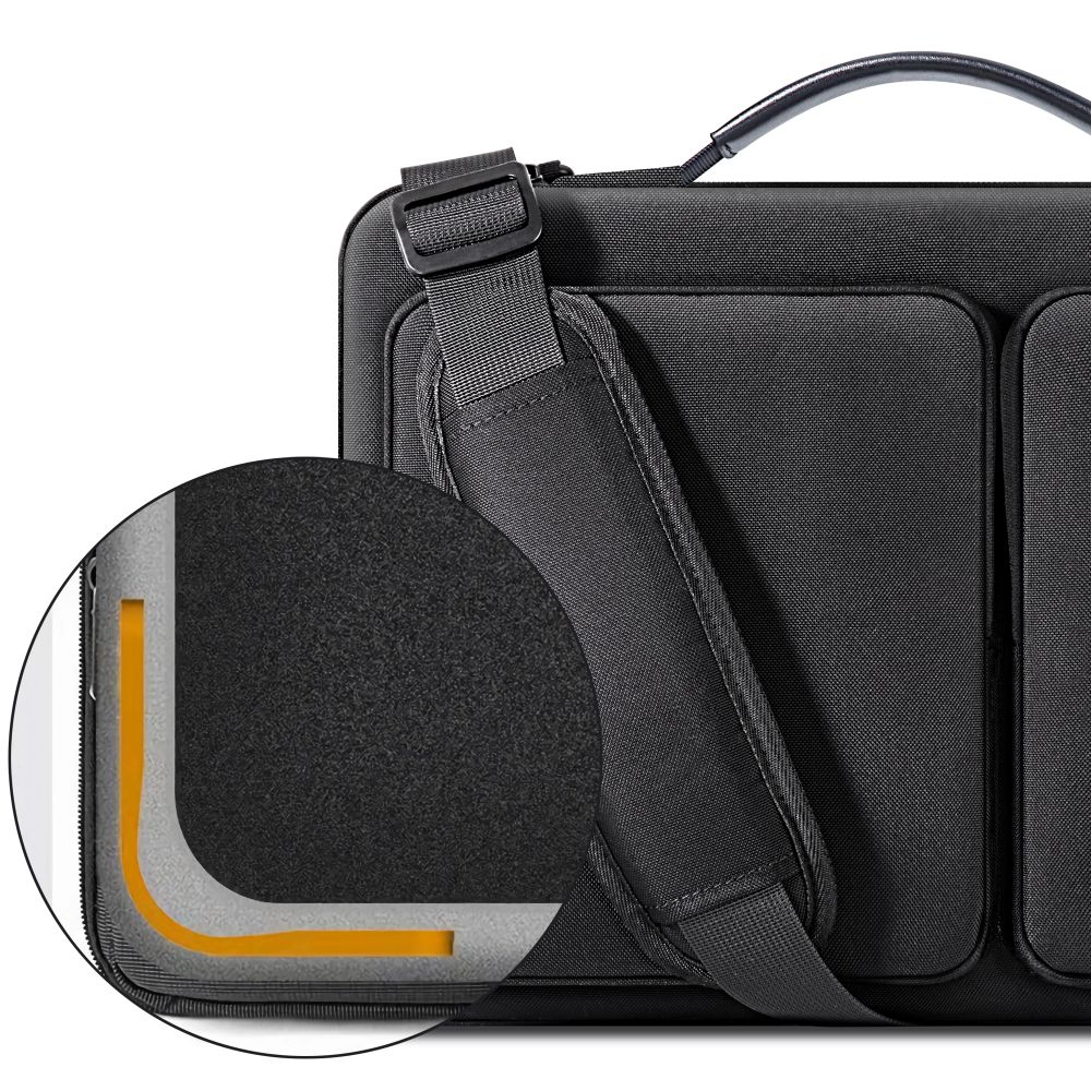 Tech-protect Defender Bag Laptop Táska 13-14 Fekete-5