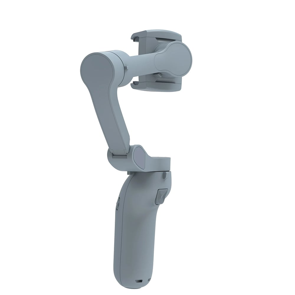  Techsuit - Telefon Stabilizátor (L7C Pro) - Bluetooth, Inception Mód, Szépítő Funkció, Állvány, 2000mAh - Szürke-1