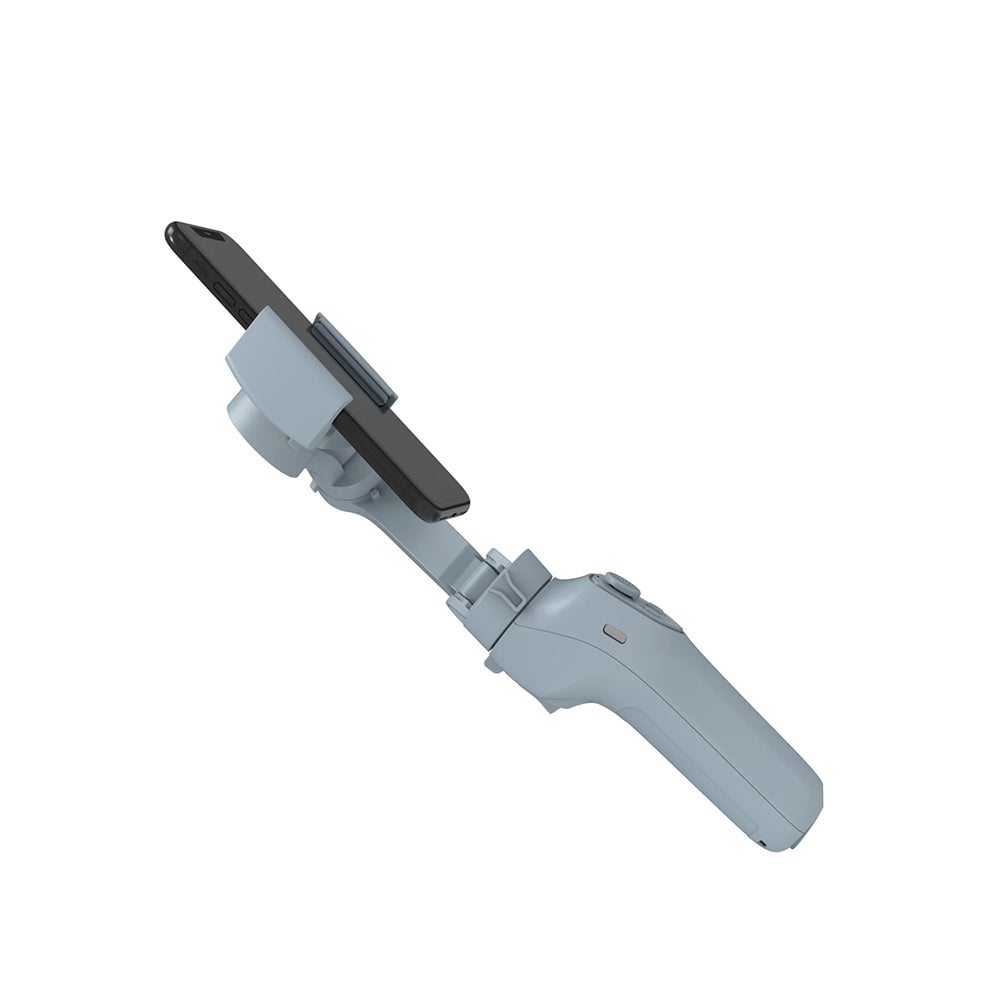  Techsuit - Telefon Stabilizátor (L7C Pro) - Bluetooth, Inception Mód, Szépítő Funkció, Állvány, 2000mAh - Szürke-2
