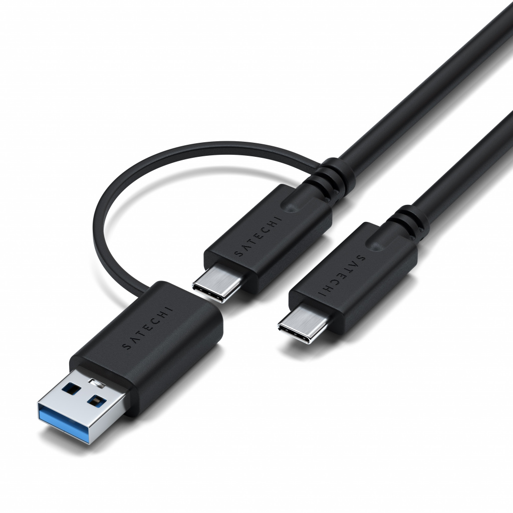 Satechi Alumínium 4K Kijelző Dokkoló Állomás (3x 4K/60Hz, 2x DisplayPort 1.4 4k/60Hz, 3x HDMI, 1x DP Alt mód, 1x USB 3.1, 1x USB-C 3.1 Gen2, 2x USB3.0, 1x USB-C 3.0, 1x Ethernet, 1x Audio, Kensington zár) - Szürke-3
