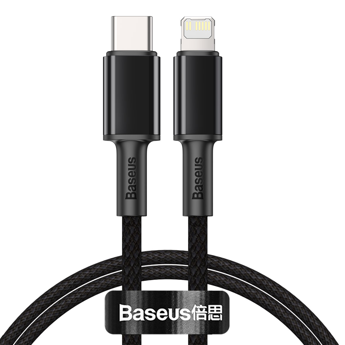 Baseus USB Type-C - Lightning kábel PD 20W 1m fekete (CATLGD-01)-0