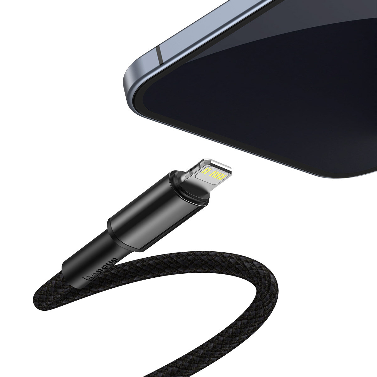Baseus USB Type-C - Lightning kábel PD 20W 1m fekete (CATLGD-01)-1
