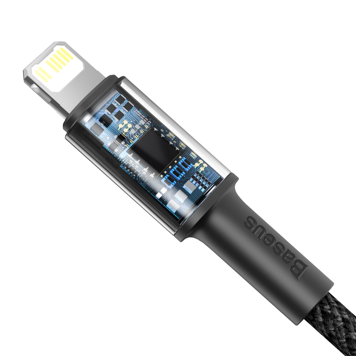Baseus USB Type-C - Lightning kábel PD 20W 1m fekete (CATLGD-01)-3