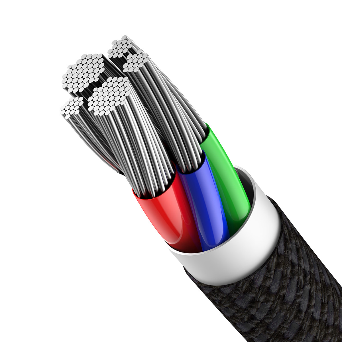 Baseus USB Type-C - Lightning kábel PD 20W 1m fekete (CATLGD-01)-5