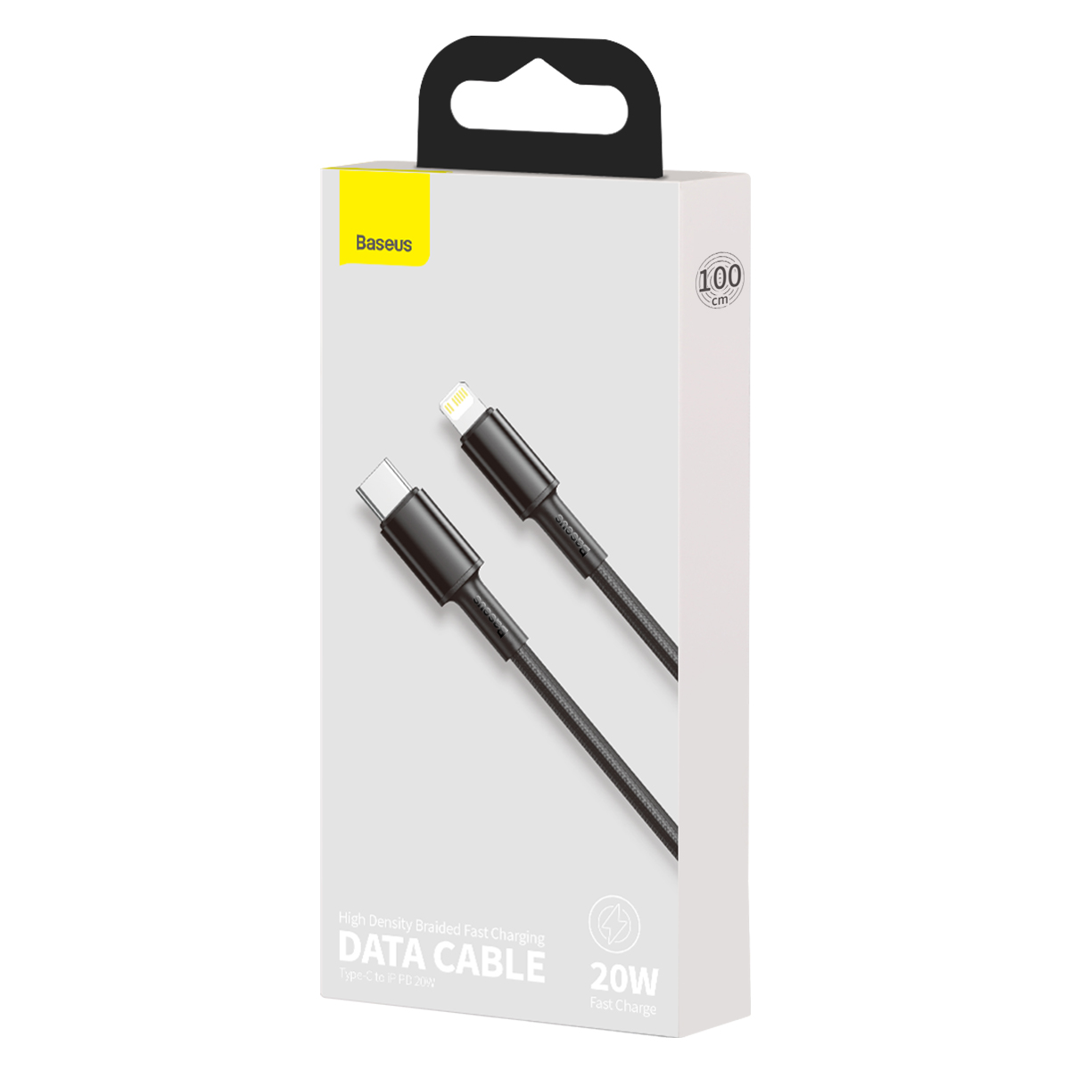 Baseus USB Type-C - Lightning kábel PD 20W 1m fekete (CATLGD-01)-6