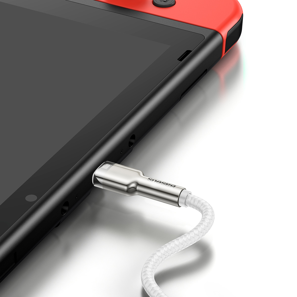 Baseus Cafule Metal Data USB Type C - USB Type C kábel PD 100 W 1 m fehér-4