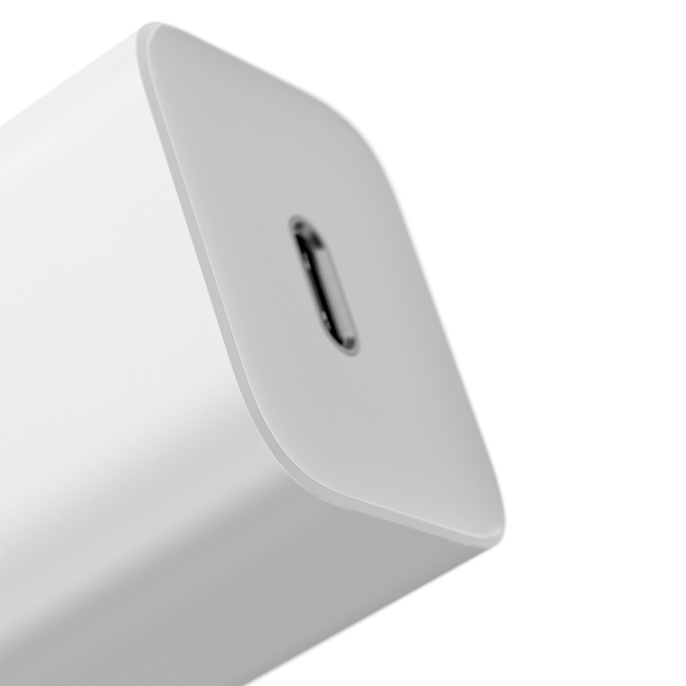 Baseus Super Si 1C Hálózati töltő adapter USB Type-C QC PD 20W 3A fehér (CCSUP-B02)-4