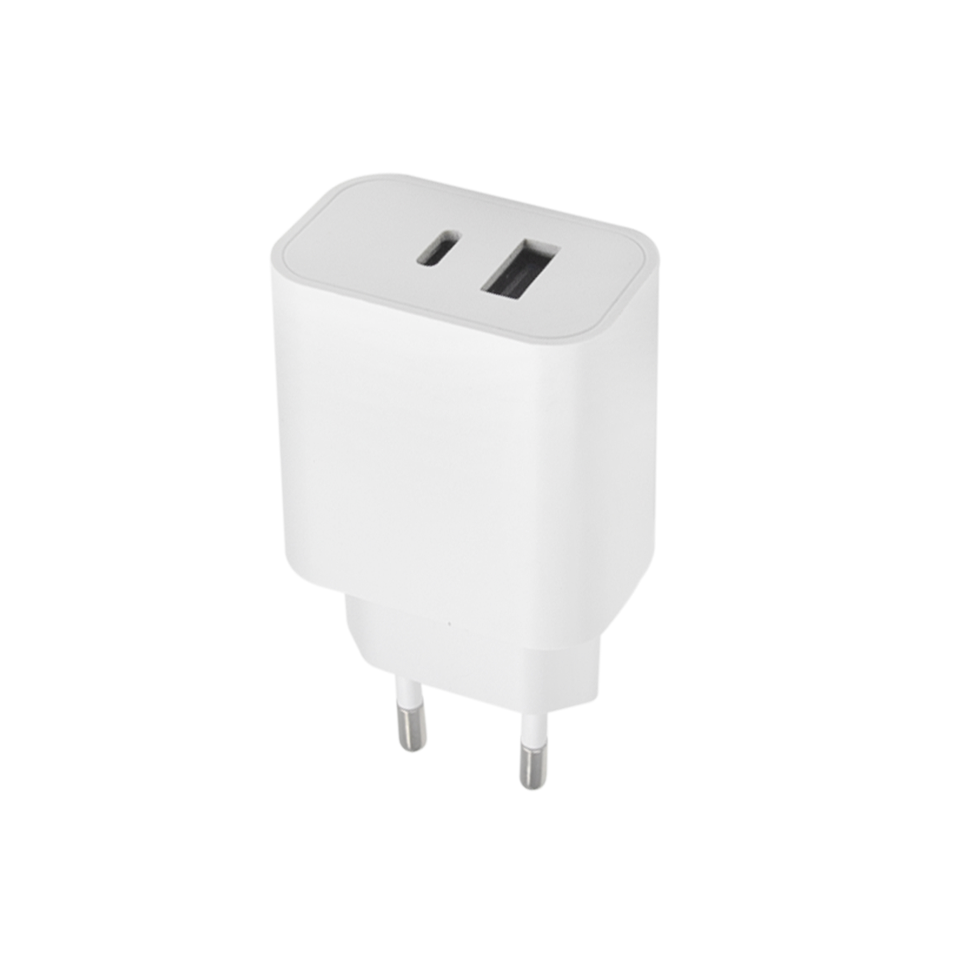 Maxlife MXTC-06 PD QC töltő 1x USB-C 1x USB-A 20W fehér-0