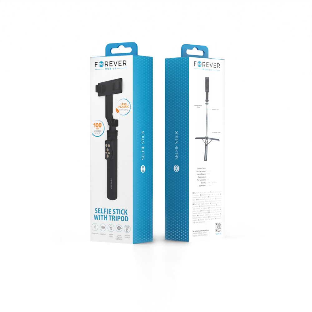 Forever Bluetooth szelfibot állvány SST-100 fekete-4