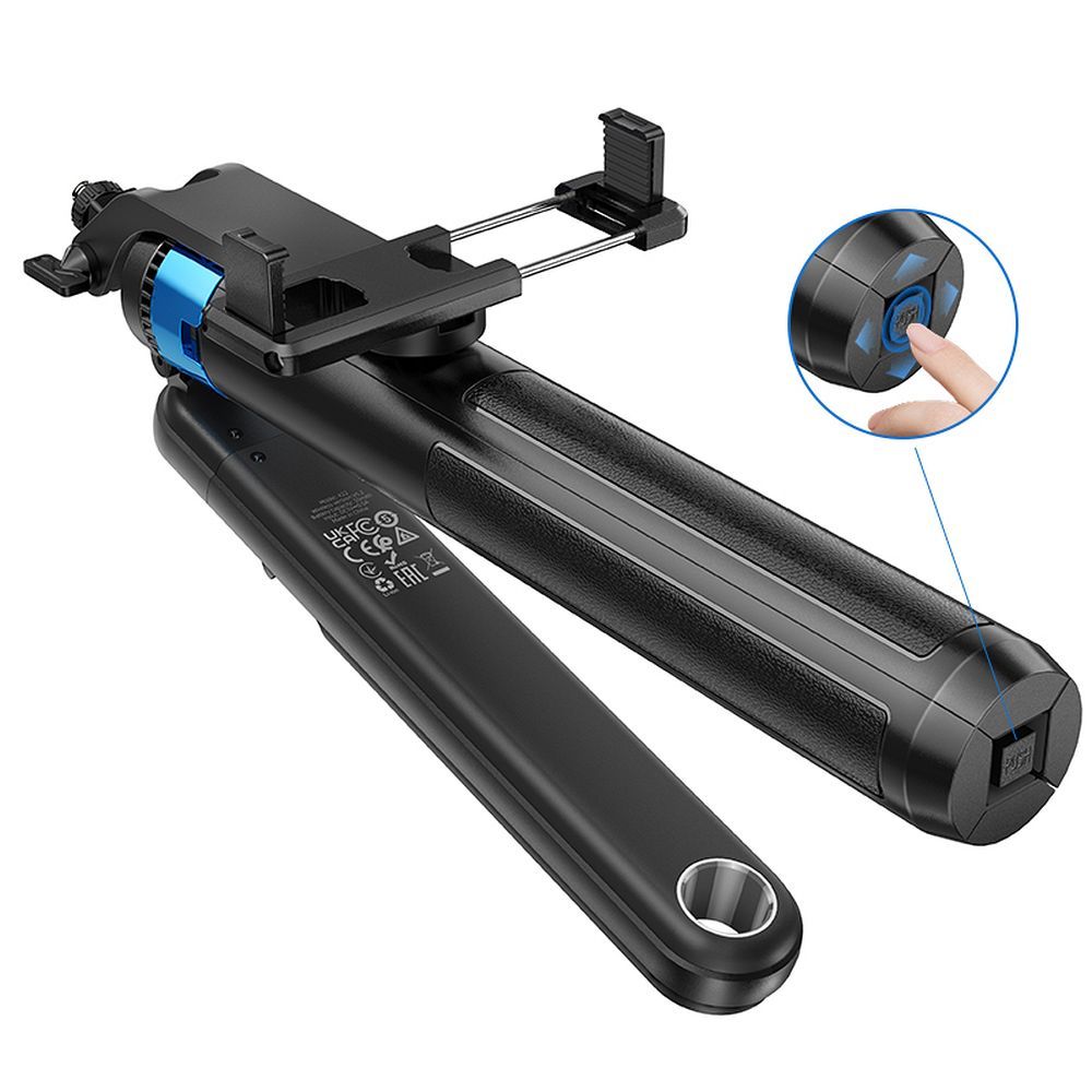 HOCO selfie bot bluetooth távirányítóval K22 fekete-5