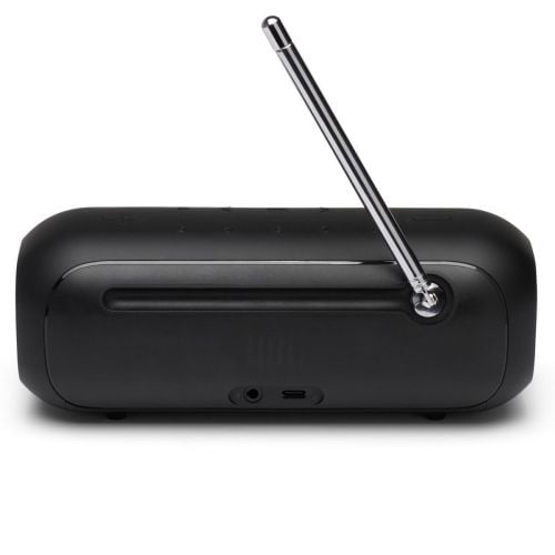 JBL Tuner 2 hordozható Bluetooth hangszóró FM/DAB/DAB+ fekete EU ( JBL-TNR2FM-BLK)-3