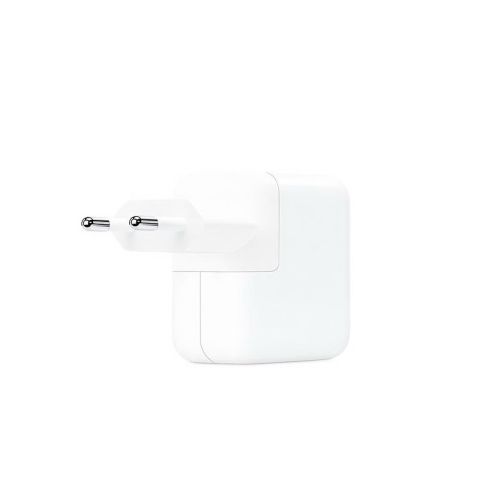 Apple 30W USB Type-C hálózati töltő kábel nélkül Fehér (MY1W2ZMA) gyári-1