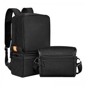 K&F Concept Alpha 2 az 1-ben fényképező hátizsák / táska 22L