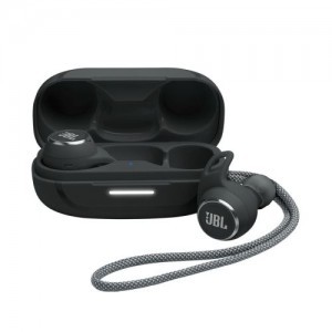 JBL Reflect Aero TWS Bluetooth vezeték nélküli fülhallgató fekete EU (JBLRFLCTAEROBLK)