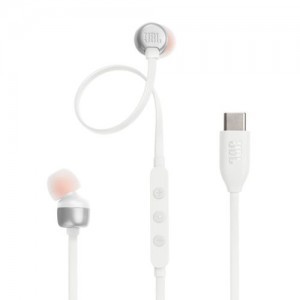 JBL Tune 310C Pure Bass fülhallgató (Type-C), Fehér EU
