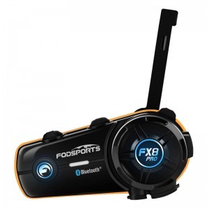 Headset intercom Fodsports FX8 Pro (fekete),