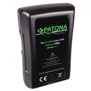 Patona Premium akkumulátor V-Mount 95WH (Sony BP95WS DSR 250P 600P 650P 652P)