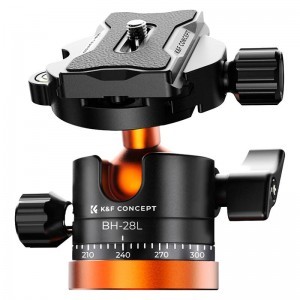 Tripod K&F Concept KF09.083V2 állványfej és kiegészítők
