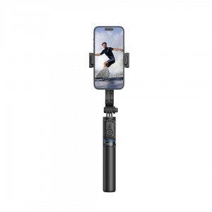 XO szelfi bot Bluetooth mobiltelefon állvány SS13 fekete 106cm