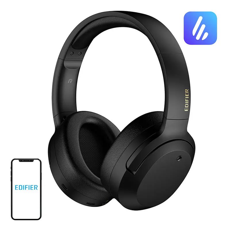 Edifier W820NB Plus Vezeték nélküli Bluetooth fejhallgató (Fekete)-11
