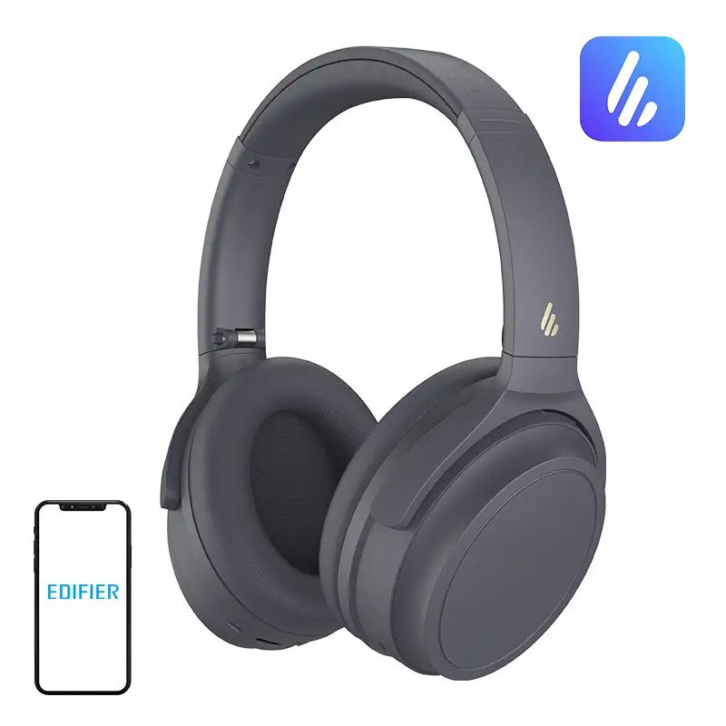 Edifier WH700NB Vezeték nélküli fejhallgató, ANC (szürke)-1