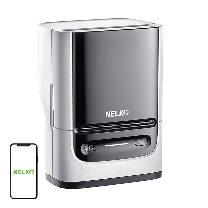 Nelko PM220 hőpapíros blokknyomtató (fehér)-0