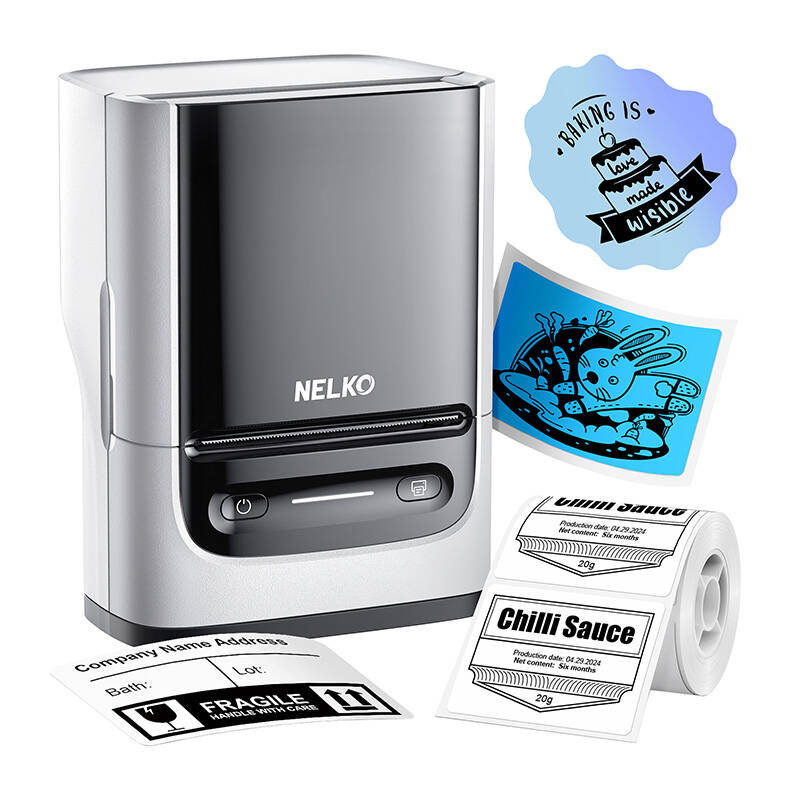 Nelko PM220 hőpapíros blokknyomtató (fehér)-2