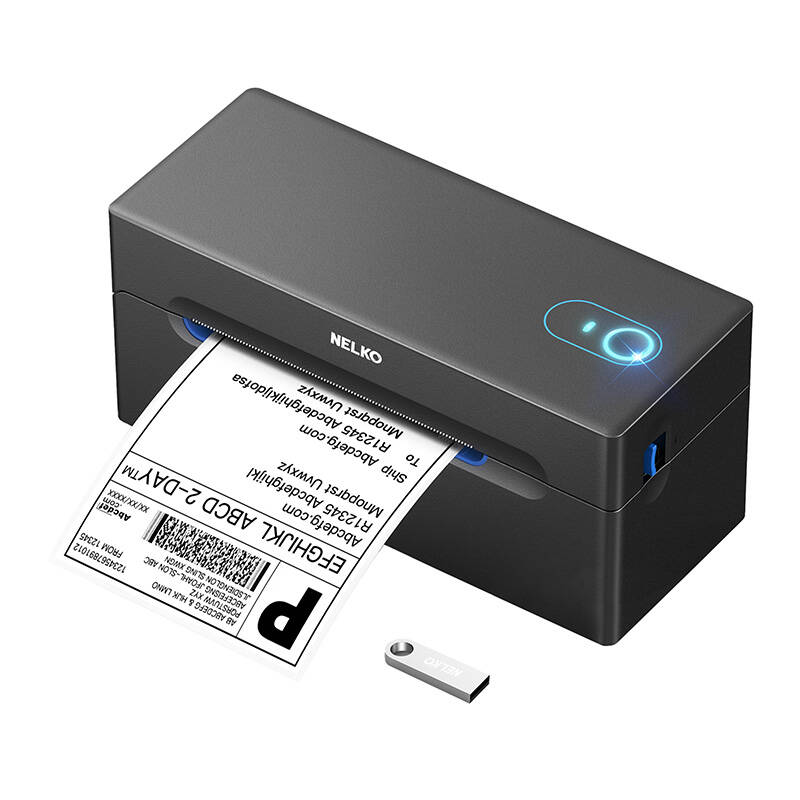 Nelko Thermal Címkenyomtató PL70E (Fekete),-2