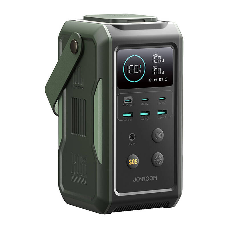 Joyroom JR-PBF10 Powerbank Kihúzható Fénnyel 100W 75000mAh-2