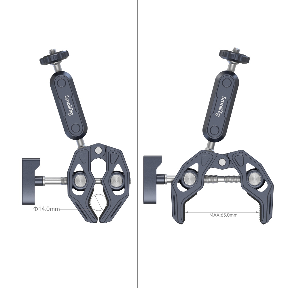Smallrig Crab-Shaped clamp gömbfej karral 3757B-4