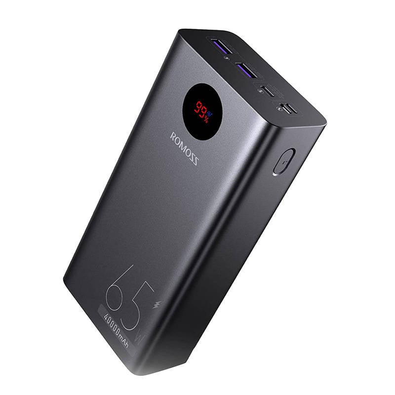 Romoss PEA40 Pro Powerbank, 40000mAh, 65W (fekete)-0
