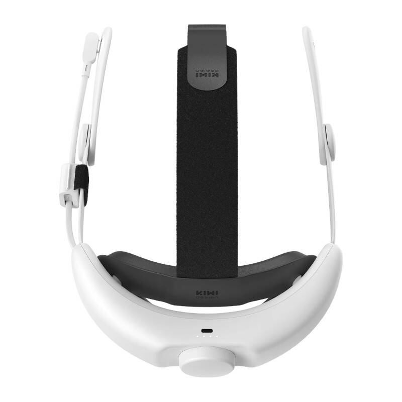 Kiwi Design Q31-SPCU akkumulátoros fejpánt 6400mAh Meta Quest 3-hoz Fehér-3